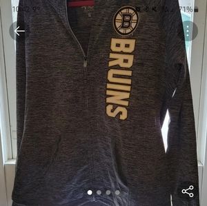 Bruins zip up hoodie